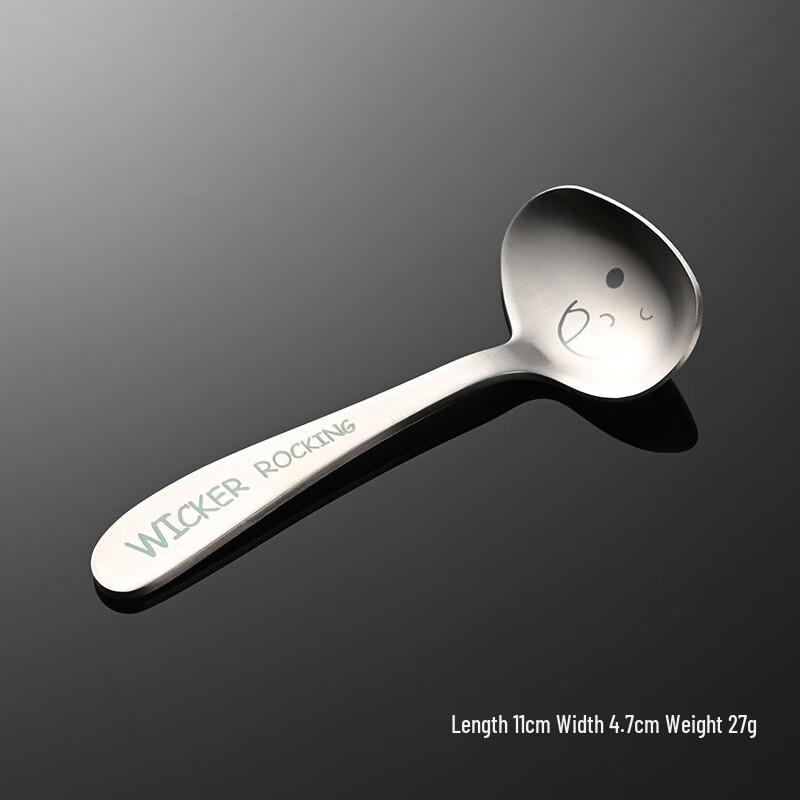 Ruhan Kids Stainless Steel Smile Face Feeding Spoons, 5-Pack
Ruhan Kids Stainless Steel Smile Face Feeding Spoons, 5-Pack
