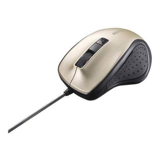 Buffalo BSMBU300GD Wired BlueLED Silent Gold 5-Mouse, золотий
Buffalo BSMBU300GD Wired BlueLED Silent Gold 5-Mouse, золотий
