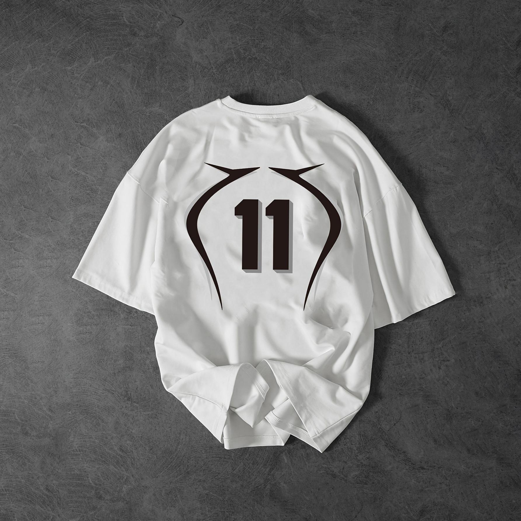 Men s Sporty 11 Number & Abstract Graphic T-Shirt, Minimalist Streetwear Short Sleeve Top XXL білий
Men s Sporty 11 Number & Abstract Graphic T-Shirt, Minimalist Streetwear Short Sleeve Top XXL білий