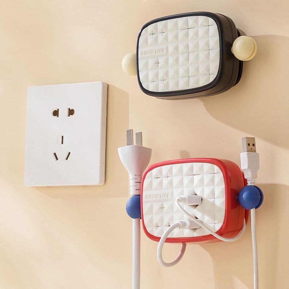 Wall-mounted Cartoon Wire Storage Rack Dustproof Charging Cable Organizer Cord Plug Clip Bedroom чёрный
Wall-mounted Cartoon Wire Storage Rack Dustproof Charging Cable Organizer Cord Plug Clip Bedroom чёрный