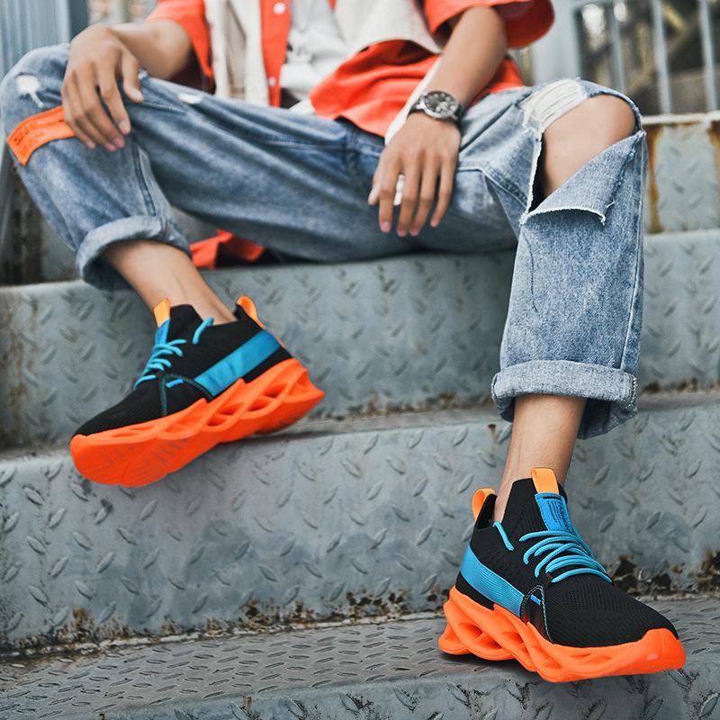 Flying woven tide shoes summer breathable men s shoes trendy mesh running shoes men s sports and leisure versatile large size mesh shoes 46 світло-зелений колір
Flying woven tide shoes summer breathable men s shoes trendy mesh running shoes men s sports and leisure versatile large size mesh shoes 46 світло-зелений колір
