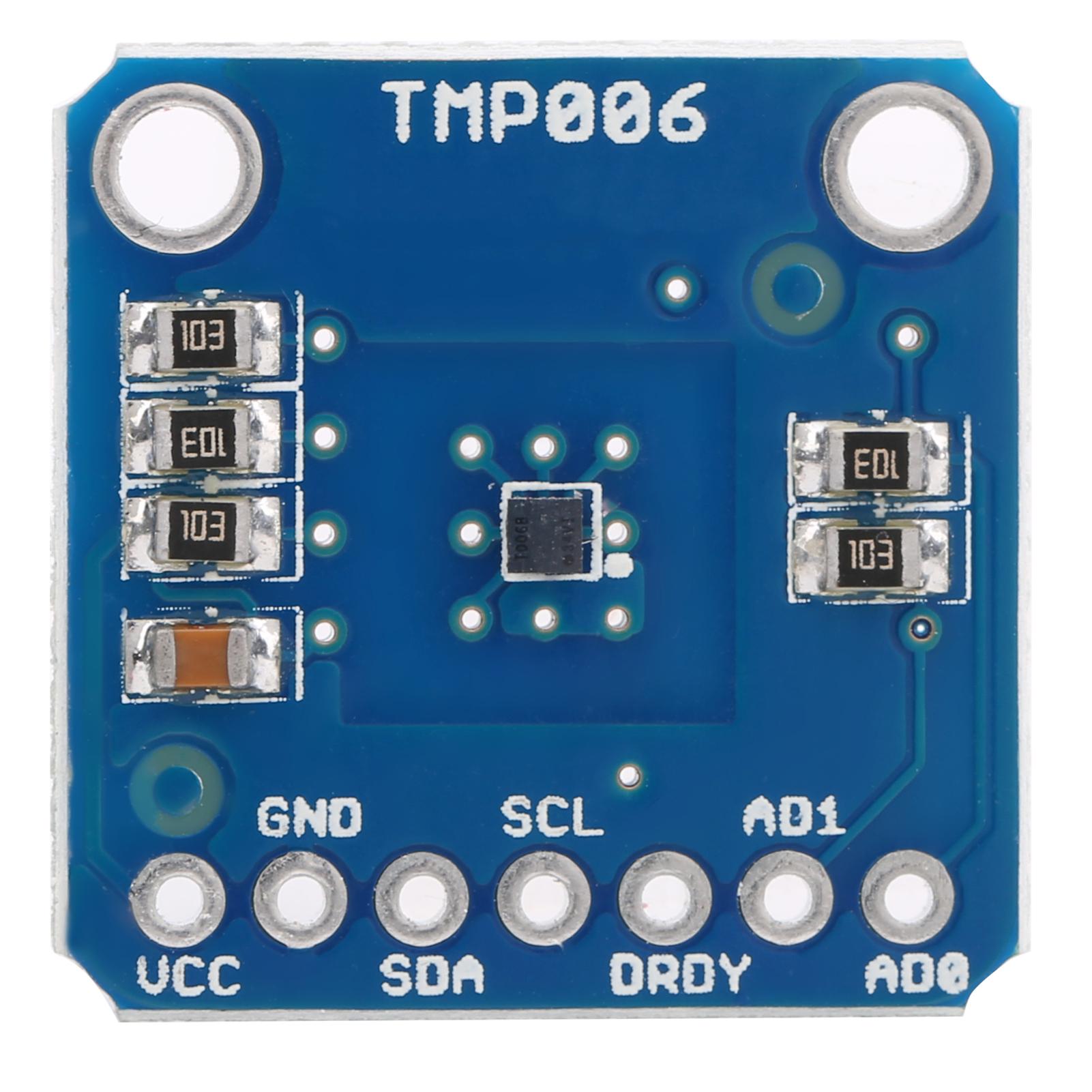 Модуль датчика DIY Контактна інфрачервона теплова плата Промислові прилади TMP006 3~5В
Модуль датчика DIY Контактна інфрачервона теплова плата Промислові прилади TMP006 3~5В
