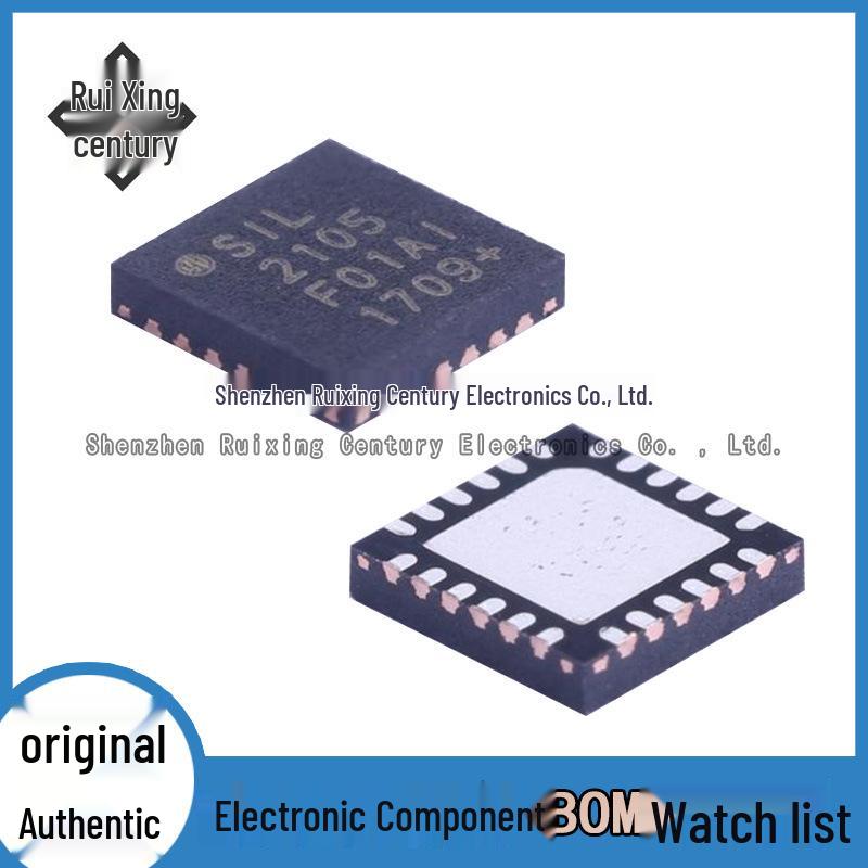 CP2105-F01-GMR QFN24 SIL2105 USB to UART Controller - Brand New, Genuine, In Stock
CP2105-F01-GMR QFN24 SIL2105 USB to UART Controller - Brand New, Genuine, In Stock
