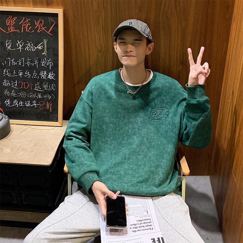 Весна и осень Новый мужской корейский стиль круглый вырез с надписью длинный рукав свитер модный пара универсальный топ 3XL
Весна и осень Новый мужской корейский стиль круглый вырез с надписью длинный рукав свитер модный пара универсальный топ 3XL