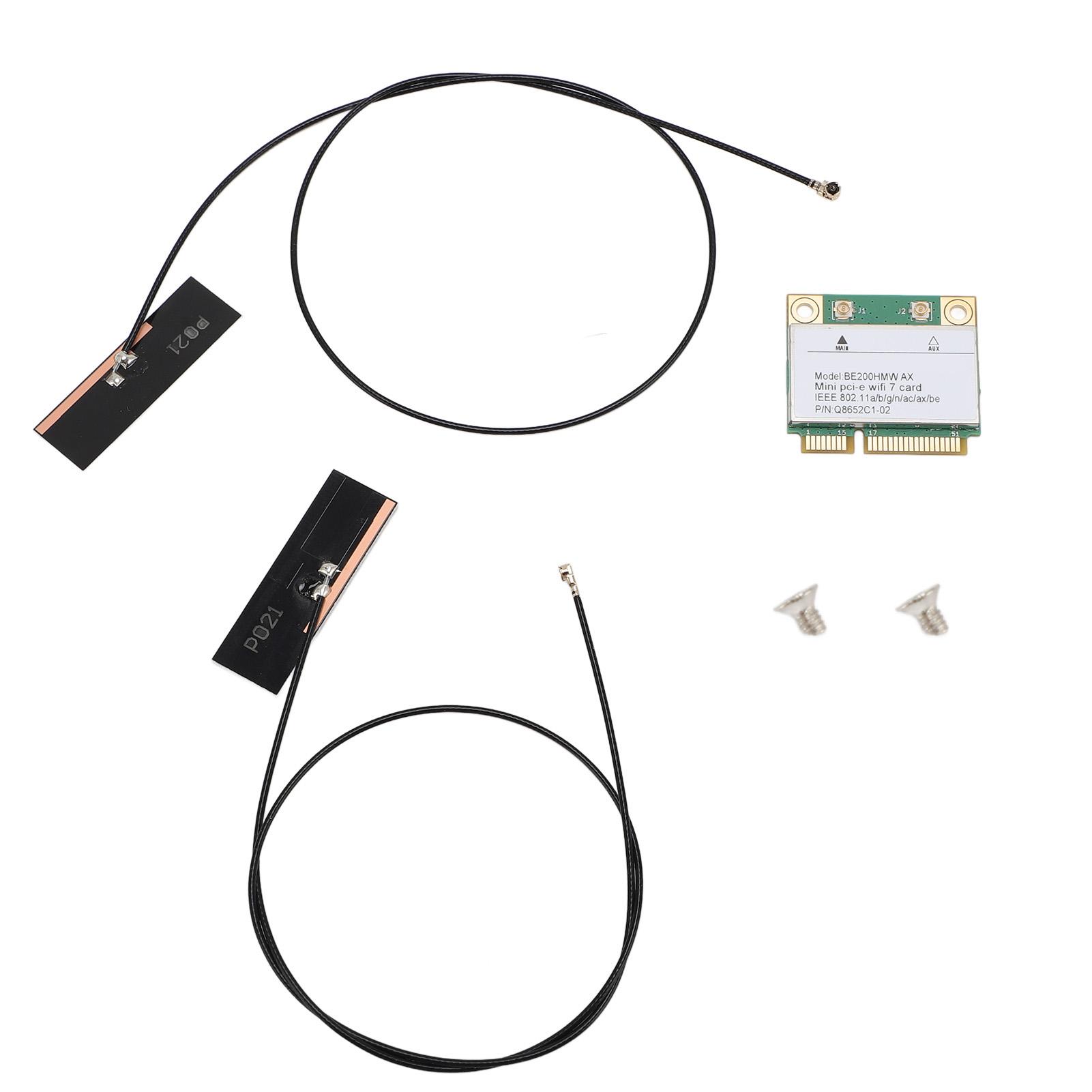 Міні PCI E WiFi 7 Карта 8774 Мбіт/с 2 Діапазони Гігабіт Бездротова Мережева Карта BE200HMW для ПК з Антенами No Antenna
Міні PCI E WiFi 7 Карта 8774 Мбіт/с 2 Діапазони Гігабіт Бездротова Мережева Карта BE200HMW для ПК з Антенами No Antenna