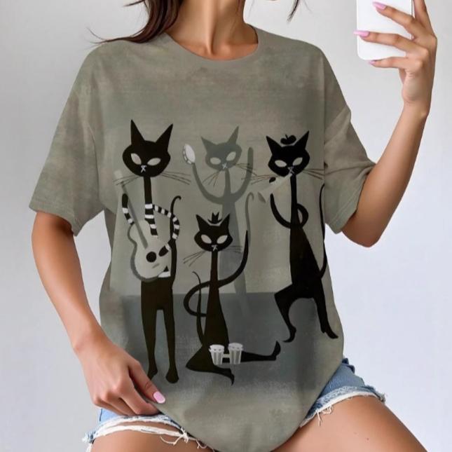 Women s Fashion Casual Versatile High-quality Comfortable Lightweight Short Sleeved Round Neck T-shirt 6XL
Women s Fashion Casual Versatile High-quality Comfortable Lightweight Short Sleeved Round Neck T-shirt 6XL