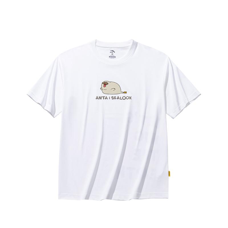Anta X Seal Look Collaboration Life Series Simple Versatile Loose Letter Animal Print Round Neck Breathable Short Sleeve T-Shirt 172528130-1 M
Anta X Seal Look Collaboration Life Series Simple Versatile Loose Letter Animal Print Round Neck Breathable Short Sleeve T-Shirt 172528130-1 M