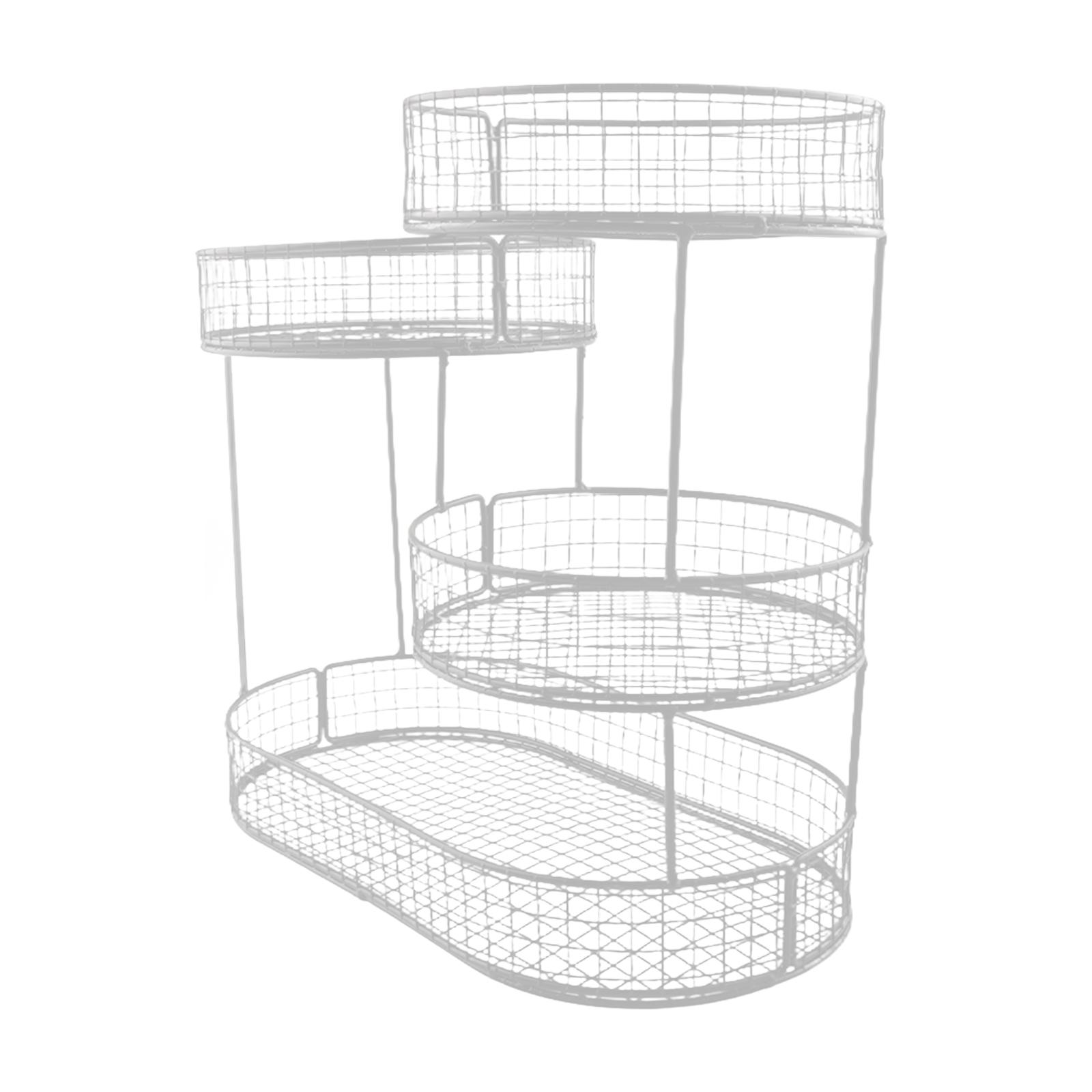 4 Tiered Wire Basket Stand Multiuse Produce Holder Organizer Bread Basket Vegetable Rack for Storage Potato Veggie Onion Rustic білий
4 Tiered Wire Basket Stand Multiuse Produce Holder Organizer Bread Basket Vegetable Rack for Storage Potato Veggie Onion Rustic білий