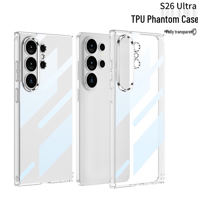 Samsung S26 Ultra Transparent TPU Case with Airbag and Large Camera Cutout SM-S26 Ultra
Samsung S26 Ultra Transparent TPU Case with Airbag and Large Camera Cutout SM-S26 Ultra