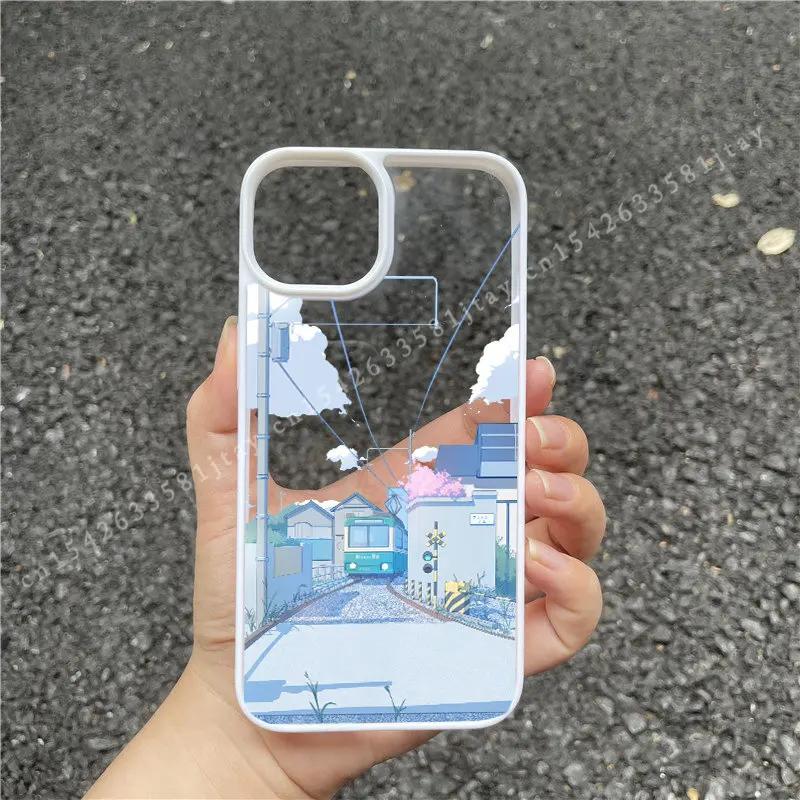 Japanese Anime Street View Scenery Phone Case for IPhone 16 15 14 Max 13 12 11 Pro Max Anime Scene for IPhone 7 8Plus X XR Cover iPhone XS MAX
Japanese Anime Street View Scenery Phone Case for IPhone 16 15 14 Max 13 12 11 Pro Max Anime Scene for IPhone 7 8Plus X XR Cover iPhone XS MAX
