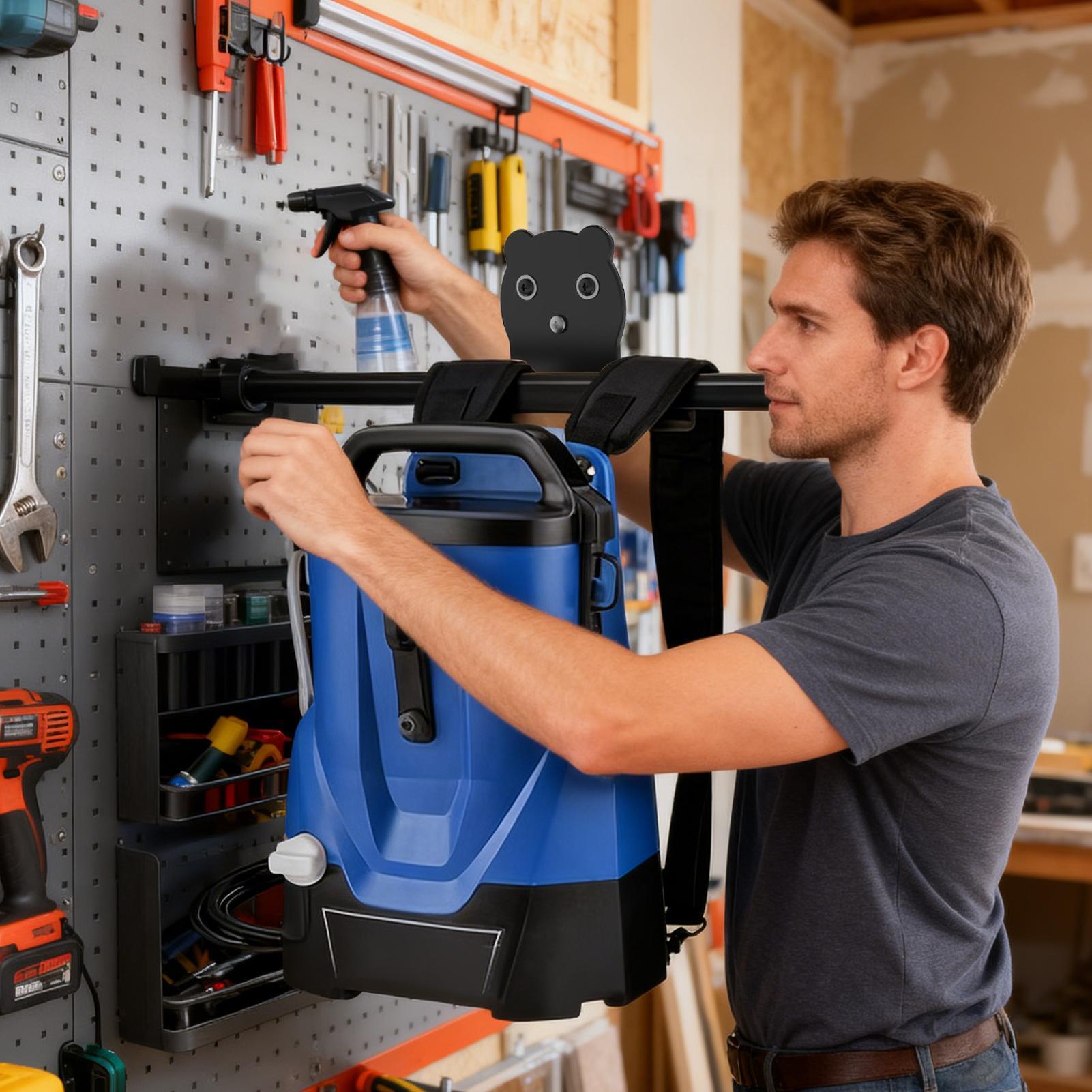 Leaf Blower Wall Mount Heavy Duty Space-Saving Wall Mount Multifunctional Rack Backpack Blower Storage Holder For Chainsaw Shed OTHER
Leaf Blower Wall Mount Heavy Duty Space-Saving Wall Mount Multifunctional Rack Backpack Blower Storage Holder For Chainsaw Shed OTHER