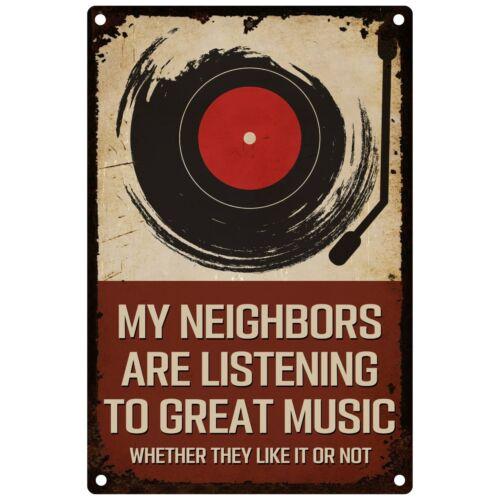 My Neighbors Are Listening To Great Music Made In USA Man Cave GiftAluminum 20x30cm(7.8x11.8inch)
My Neighbors Are Listening To Great Music Made In USA Man Cave GiftAluminum 20x30cm(7.8x11.8inch)