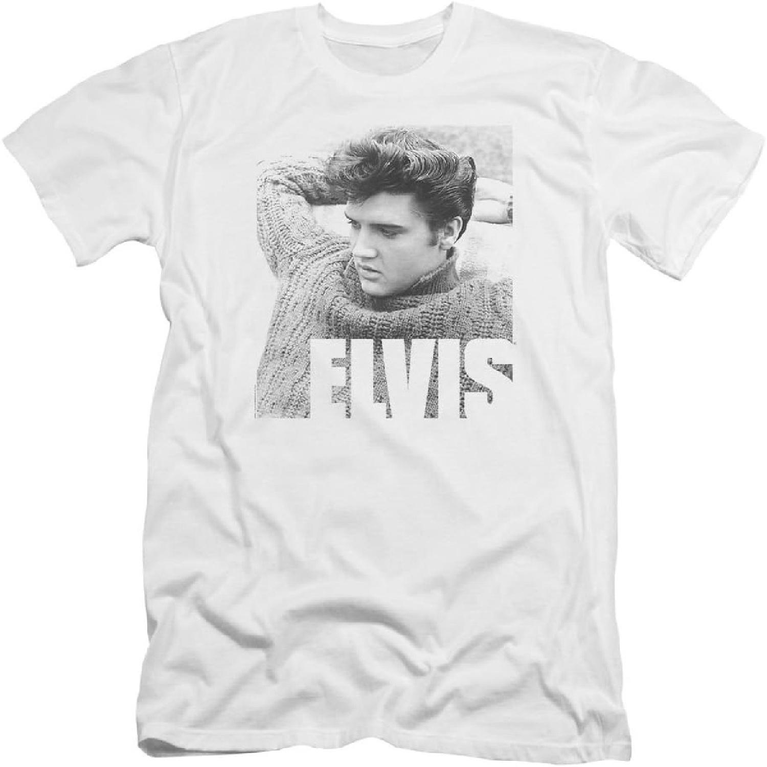 Elvis Presley - Mens Relaxing Premium Slim Fit T-Shirt XXXXXL білий
Elvis Presley - Mens Relaxing Premium Slim Fit T-Shirt XXXXXL білий