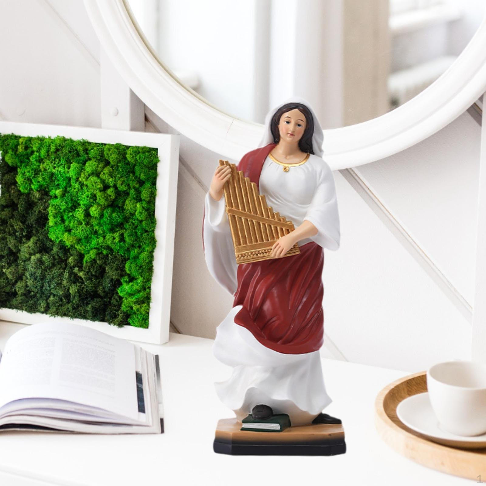 Woman Statue Ornament Resin Collection Decorative 31cm Character Sculpture for Christmas Cabinet
Woman Statue Ornament Resin Collection Decorative 31cm Character Sculpture for Christmas Cabinet