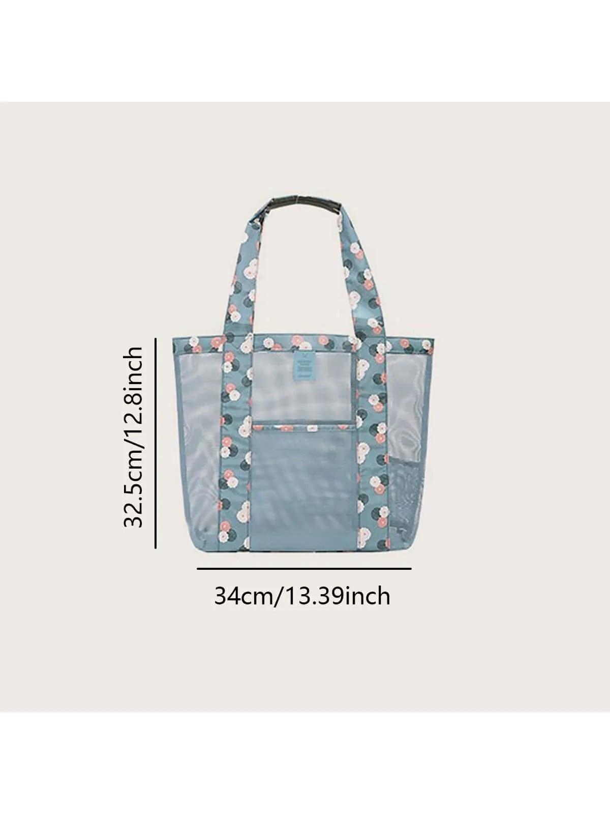 1pc-Large Capacity Beach Bag Travel Storage Bag Single Shoulder Beach Suit Storage Bag синій
1pc-Large Capacity Beach Bag Travel Storage Bag Single Shoulder Beach Suit Storage Bag синій