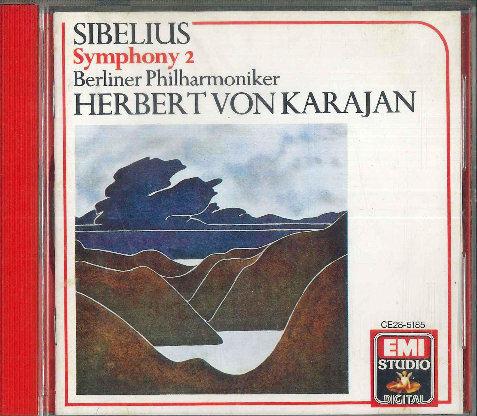 CD HERBERT VON KARAJAN BERLINER PHILH Sibelius Symphony No. 2 In D Major CE285185 EMI Japan ObiClassical Used
CD HERBERT VON KARAJAN BERLINER PHILH Sibelius Symphony No. 2 In D Major CE285185 EMI Japan ObiClassical Used