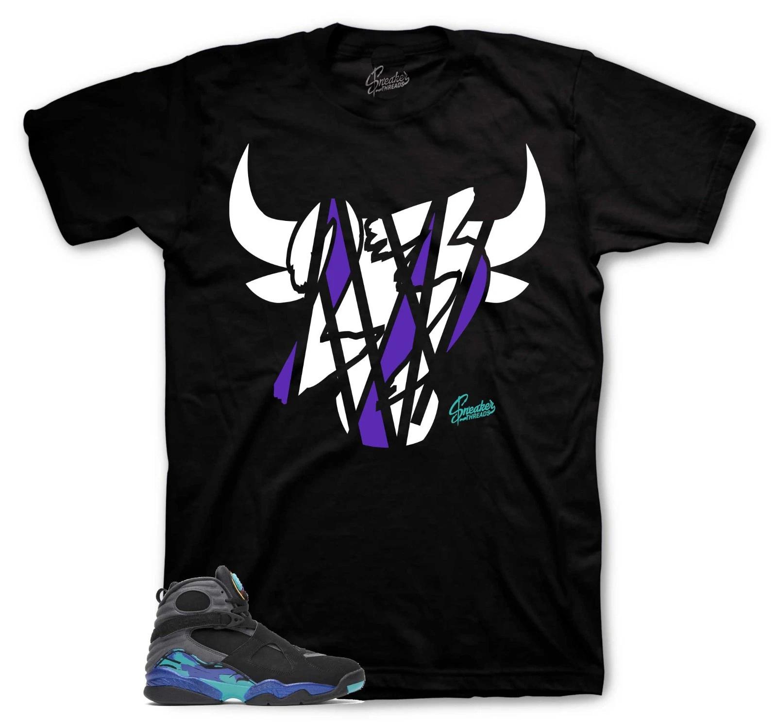 Shirt To Match Retro 8 Aqua Shoes AJ8 Aquatone - Crest Sneaker Tees L
Shirt To Match Retro 8 Aqua Shoes AJ8 Aquatone - Crest Sneaker Tees L