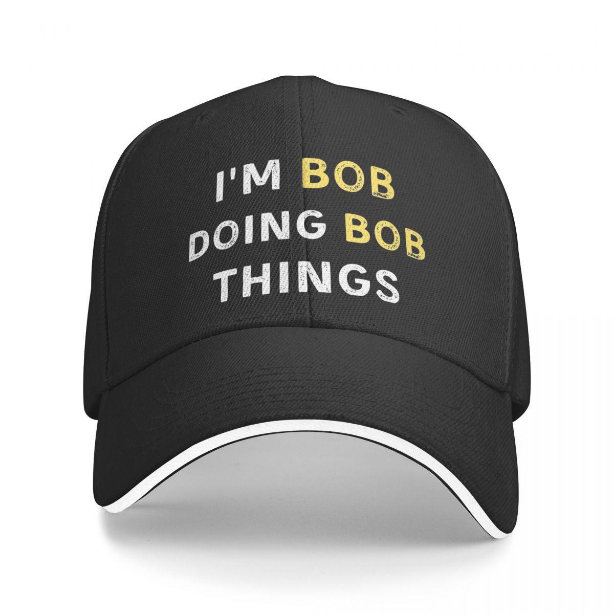 Новинка, аксессуары «I m Bob Doing Bob Things», унисекс, кепка дальнобойщика, кепки, уникальная повседневная летняя регулируемая шляпа Snapback One Size
Новинка, аксессуары «I m Bob Doing Bob Things», унисекс, кепка дальнобойщика, кепки, уникальная повседневная летняя регулируемая шляпа Snapback One Size