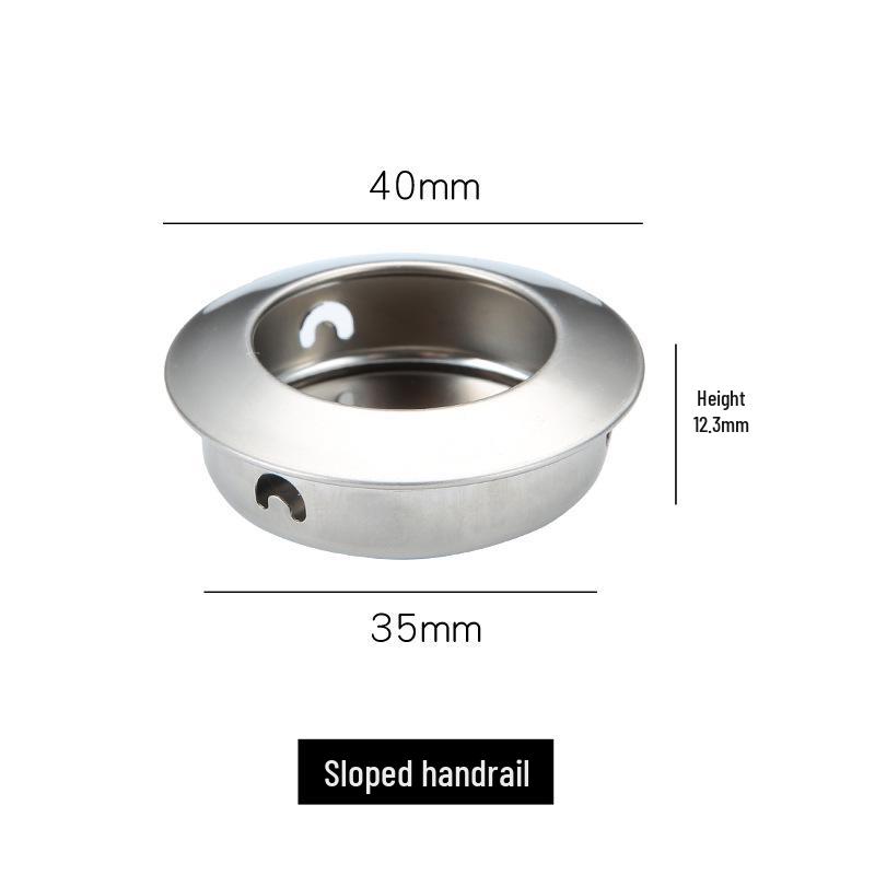 35 Stainless Steel Concealed Round Handle for Sliding Door or Shoe Cabinet
35 Stainless Steel Concealed Round Handle for Sliding Door or Shoe Cabinet