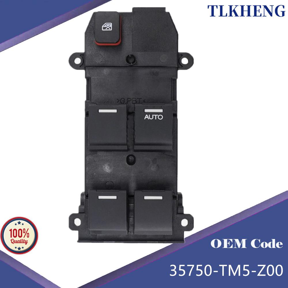 35750-TM5-Z00 RHD Переключатель управления стеклоподъемником Переключатель стеклоподъемника для Honda City 2007-2012 
35750-TM5-Z00 RHD Переключатель управления стеклоподъемником Переключатель стеклоподъемника для Honda City 2007-2012