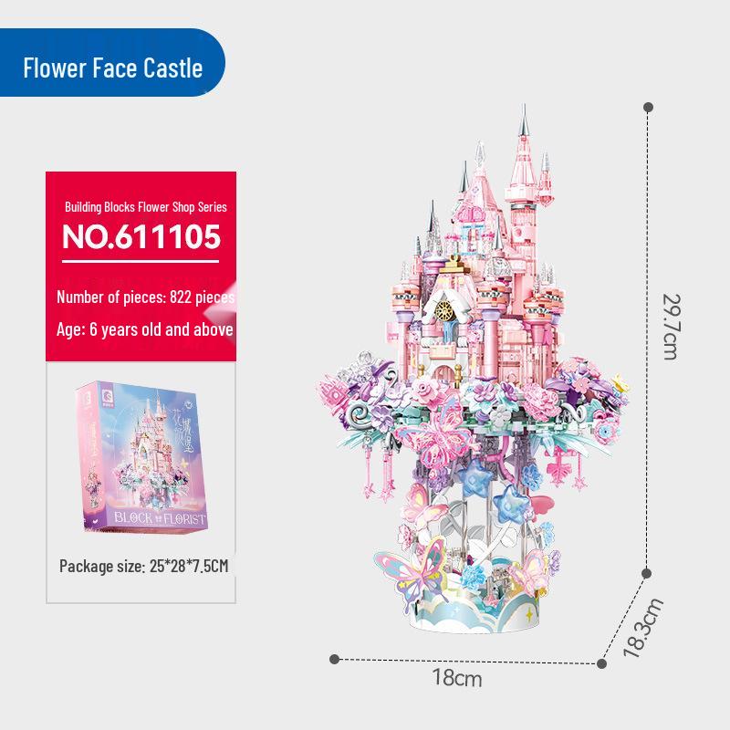 Конструктор Senbao Princess Castle Lights - Креативная модель для девочек, 611105
Конструктор Senbao Princess Castle Lights - Креативная модель для девочек, 611105