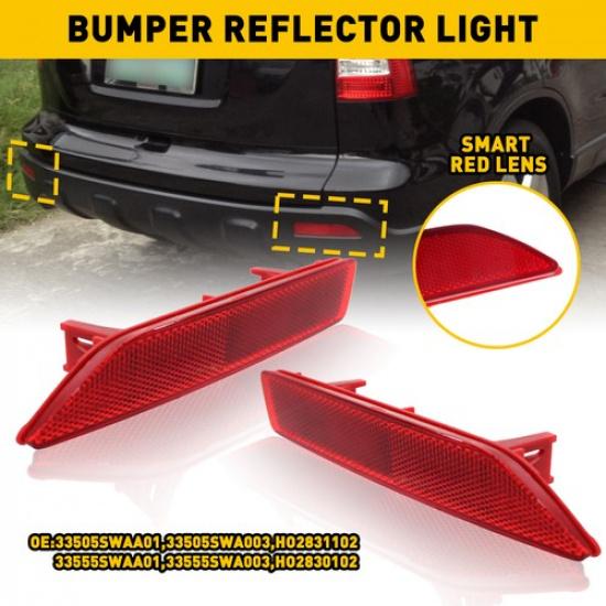 Left Right Side Rear Reflector Bumper Light Tail Lamps For Honda CRV CR-V 07-09
Left Right Side Rear Reflector Bumper Light Tail Lamps For Honda CRV CR-V 07-09