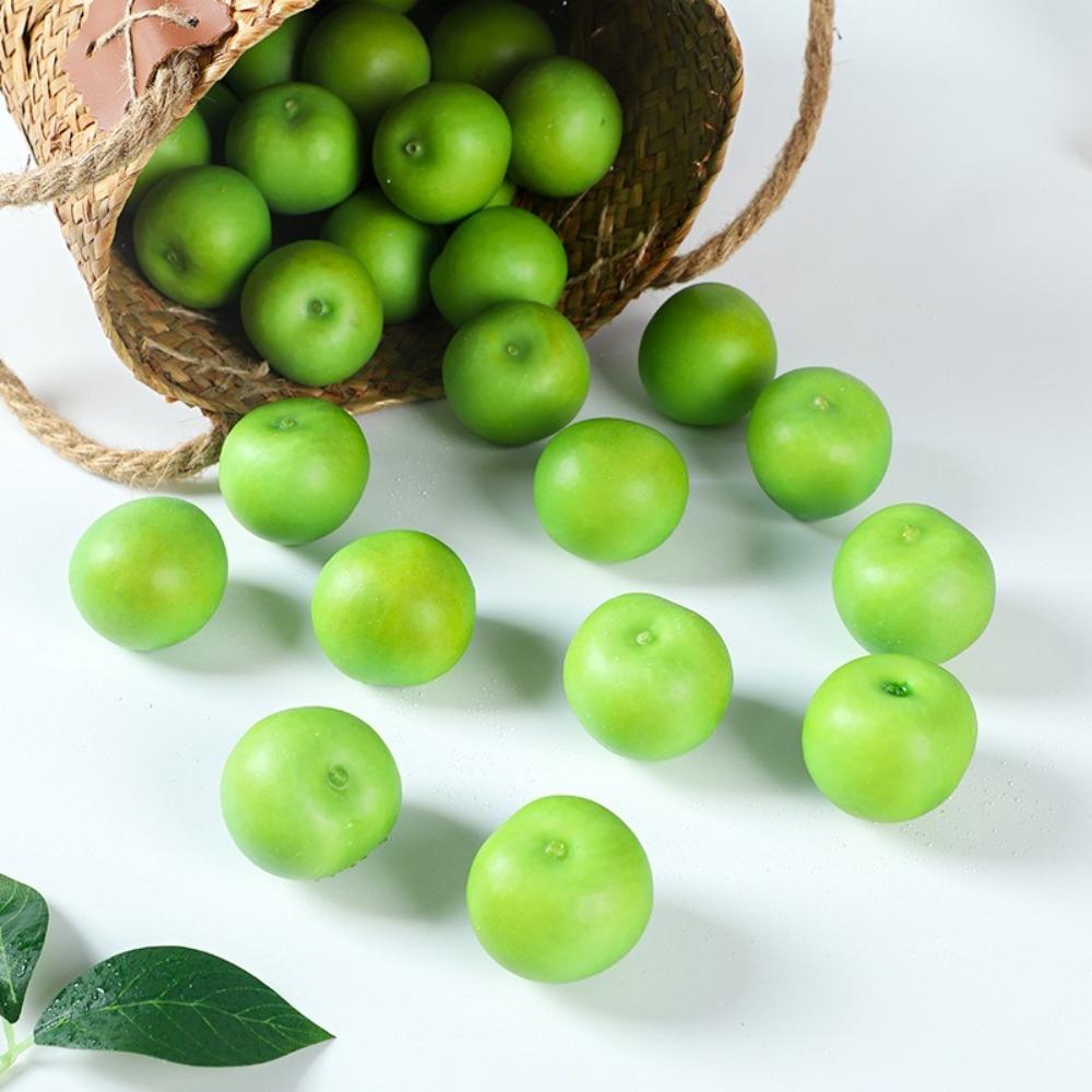 10pcs Lifelike Fake Plum Fruits Realistic Food Props Simulation Fruit Model Fruit Shop Decoration зелёный
10pcs Lifelike Fake Plum Fruits Realistic Food Props Simulation Fruit Model Fruit Shop Decoration зелёный