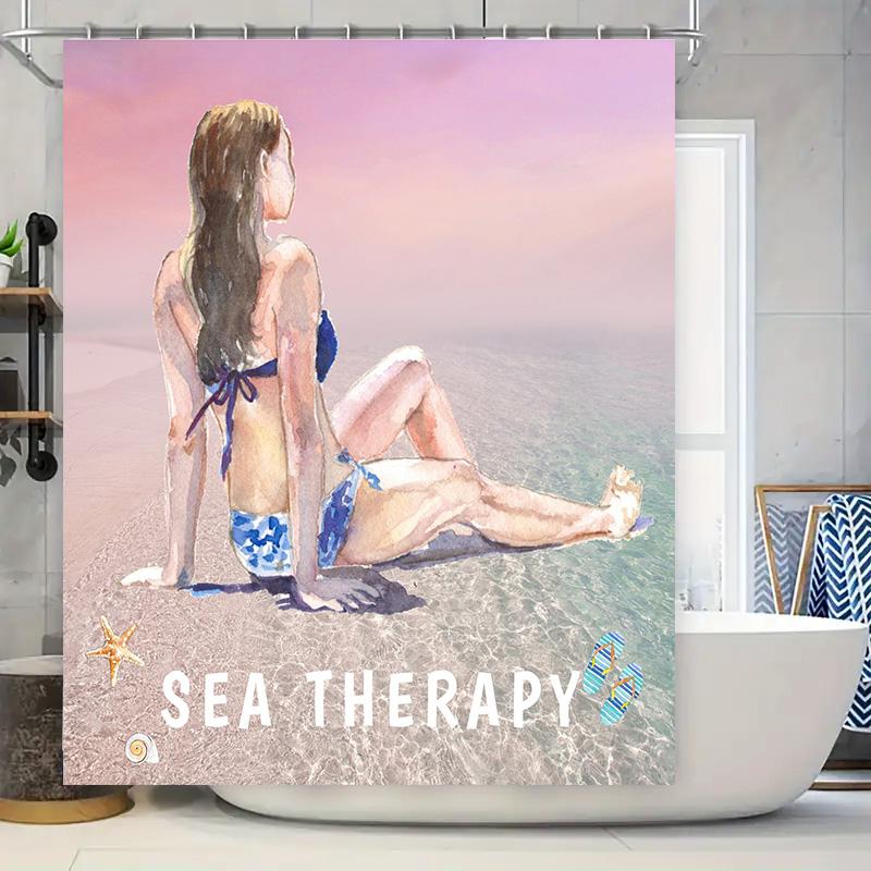 Занавеска для ванной Sea Therapy Акварельное искусство Декор для душа Комната для уединения Коврик от брызг Розовый Лавандовый Синий Белый Шлепанцы Сандалии Русалка W60H190(CM)-1 Pcs
Занавеска для ванной Sea Therapy Акварельное искусство Декор для душа Комната для уединения Коврик от брызг Розовый Лавандовый Синий Белый Шлепанцы Сандалии Русалка W60H190(CM)-1 Pcs