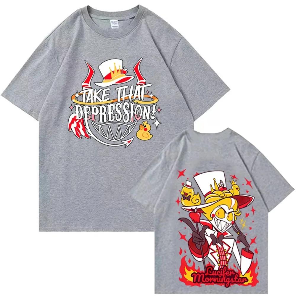 2026 New Hazbin Hotel Lucifer Graphic Design Graphic Print Oversized Tshirt Unisex Women Short Sleeve Oneck Casual TShirt Gift 3XL
2026 New Hazbin Hotel Lucifer Graphic Design Graphic Print Oversized Tshirt Unisex Women Short Sleeve Oneck Casual TShirt Gift 3XL