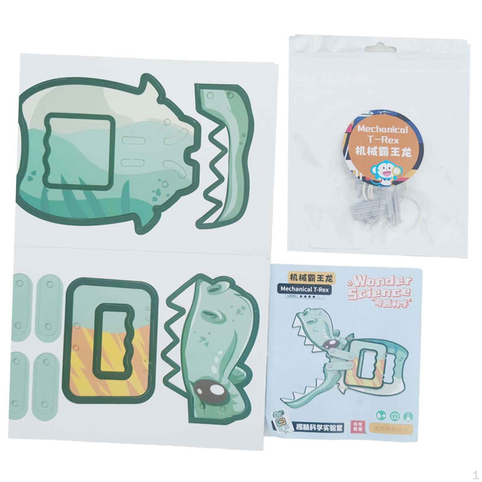 Научная игрушка «Сделай сам», проект механического динозавра, легкая сборка, ручная работа, навыки мелкой моторики
Научная игрушка «Сделай сам», проект механического динозавра, легкая сборка, ручная работа, навыки мелкой моторики