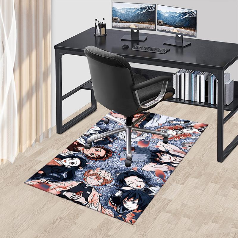 1pc Anime Demon Slayer Characters Chair Mat - Office Desk Carpet, Anti-Slip Floor Protector for Home Decor, Gaming Room, Bedroom, Living Room, and Mor 60cm by 90cm
1pc Anime Demon Slayer Characters Chair Mat - Office Desk Carpet, Anti-Slip Floor Protector for Home Decor, Gaming Room, Bedroom, Living Room, and Mor 60cm by 90cm