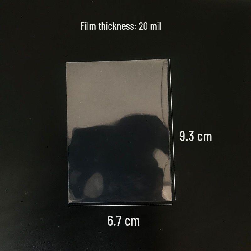Laminated 3-Inch Star Album Photocard Film, Flat Seal, 20 Mil Transparent, 50 Sheets, Self-Sealing
Laminated 3-Inch Star Album Photocard Film, Flat Seal, 20 Mil Transparent, 50 Sheets, Self-Sealing