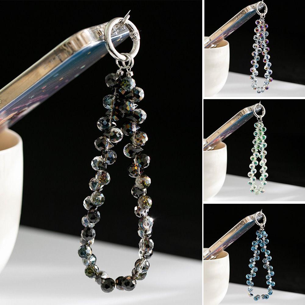 Transparent Crystal Bead Pendant Detachable Wrist Crystal Chain Simple Bag Pendant for Women Girls сірий
Transparent Crystal Bead Pendant Detachable Wrist Crystal Chain Simple Bag Pendant for Women Girls сірий