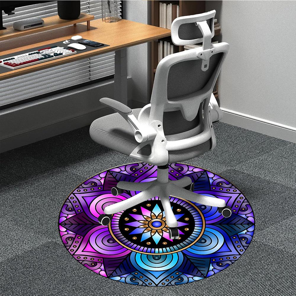 1PC Mandala Design Office Round Rug, Non slip, Soft and Durable Office Rug for Interior Decoration, Perfect for Office 80cm
1PC Mandala Design Office Round Rug, Non slip, Soft and Durable Office Rug for Interior Decoration, Perfect for Office 80cm