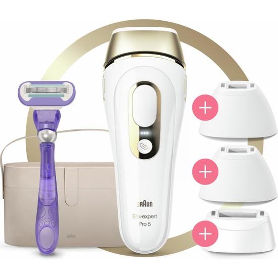 Braun Silk·expert Pro5 PL5347 Новое поколение Ipl 400.000 импульсов Ipl Устройство для удаления волос с 3 головками 
Braun Silk·expert Pro5 PL5347 Новое поколение Ipl 400.000 импульсов Ipl Устройство для удаления волос с 3 головками