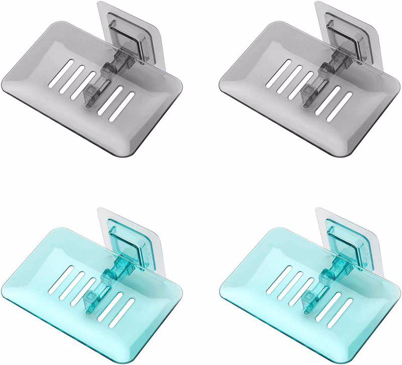 4pieces Odourless Soap Box Wall Mounted Safe And Environmentally Friendly Accessories Soap Soap Rack
4pieces Odourless Soap Box Wall Mounted Safe And Environmentally Friendly Accessories Soap Soap Rack