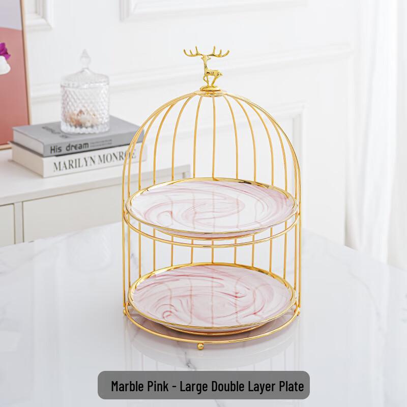 Two-Tier Ceramic Dessert & Fruit Plate
Two-Tier Ceramic Dessert & Fruit Plate