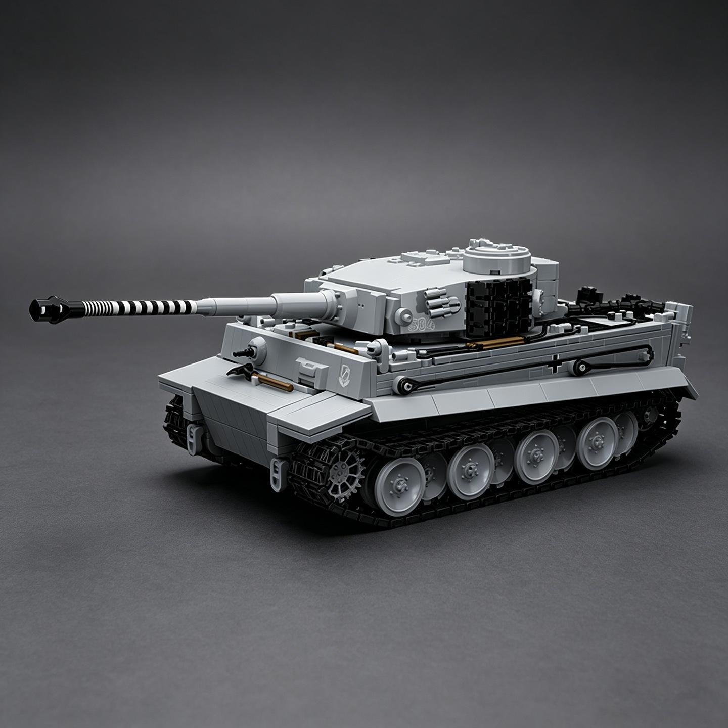 World War II Panzerkampfwagen VI “Tiger” S04 Assembly Model Kit, Snow Camouflage Armored Vehicle, Boys Toy With BOX
World War II Panzerkampfwagen VI “Tiger” S04 Assembly Model Kit, Snow Camouflage Armored Vehicle, Boys Toy With BOX
