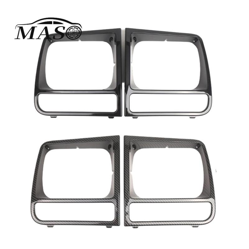 Limited Headlight Frame Trim Bezel For Jeep Cherokee 1997–2001 CH2513165 CH2512165 Carbon Fiber Look
Limited Headlight Frame Trim Bezel For Jeep Cherokee 1997–2001 CH2513165 CH2512165 Carbon Fiber Look