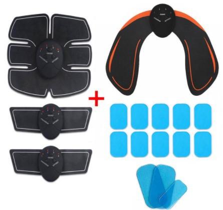 Smart EMS Muscle Stimulator 3-Piece Set with Gel and Adhesive for the Buttocks (Battery Operated Version)
Smart EMS Muscle Stimulator 3-Piece Set with Gel and Adhesive for the Buttocks (Battery Operated Version)