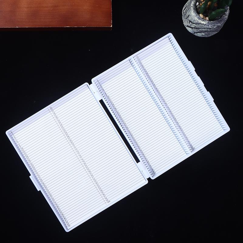 Laboratory Supplies Material Teaching 4 Colors Plastic Rectangle Hold 100 Microslide Slide Microscope Box білий
Laboratory Supplies Material Teaching 4 Colors Plastic Rectangle Hold 100 Microslide Slide Microscope Box білий