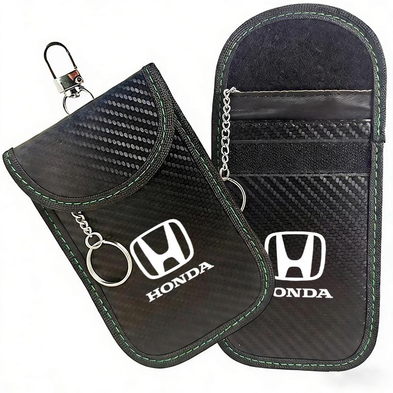 Car Key Case Signal Blocker Bag RFID Shielding Pocket For Honda Civic XR-V CR-Z CRV HRV City Accord Legend Jazz RR VTi Fit
Car Key Case Signal Blocker Bag RFID Shielding Pocket For Honda Civic XR-V CR-Z CRV HRV City Accord Legend Jazz RR VTi Fit