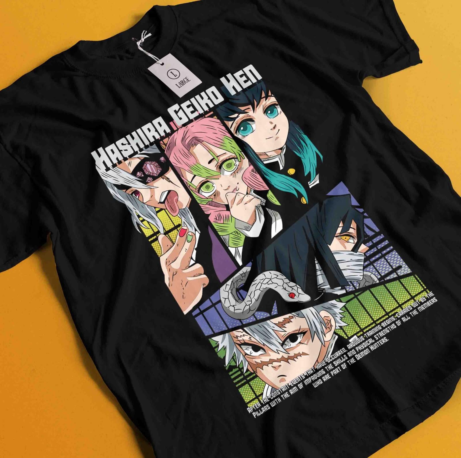 Demon Slayer Shirt Tanjiro Tshirt Zenitsu T-Shirt Mens Womens Tees Top Muzan Doma Tee Inosuke Nezuko S
Demon Slayer Shirt Tanjiro Tshirt Zenitsu T-Shirt Mens Womens Tees Top Muzan Doma Tee Inosuke Nezuko S