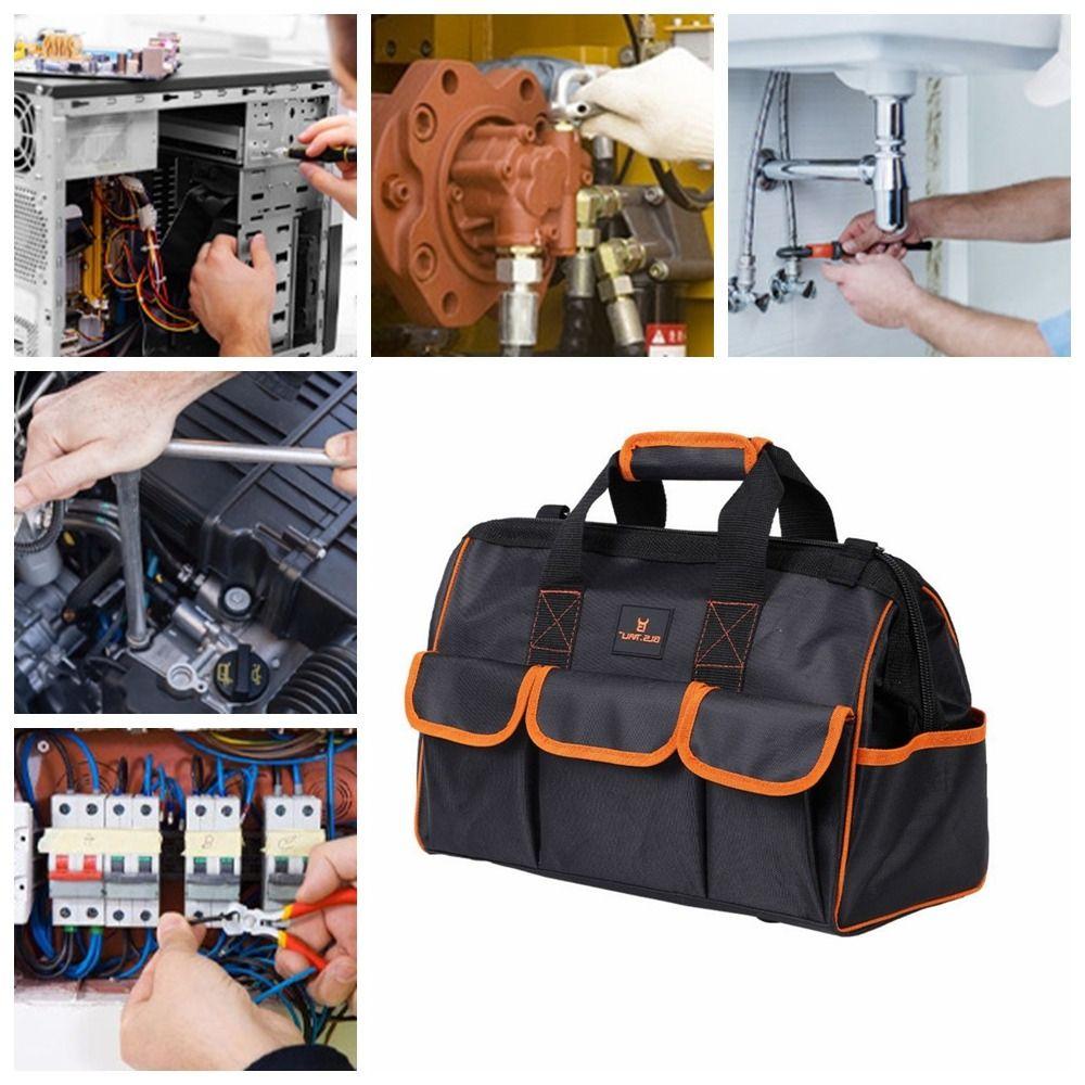 Wear Resistant Tool Bag Oxford Cloth Electrician Bag Multi-Pocket Tool Storage Bag Woodworking S оранжевый
Wear Resistant Tool Bag Oxford Cloth Electrician Bag Multi-Pocket Tool Storage Bag Woodworking S оранжевый