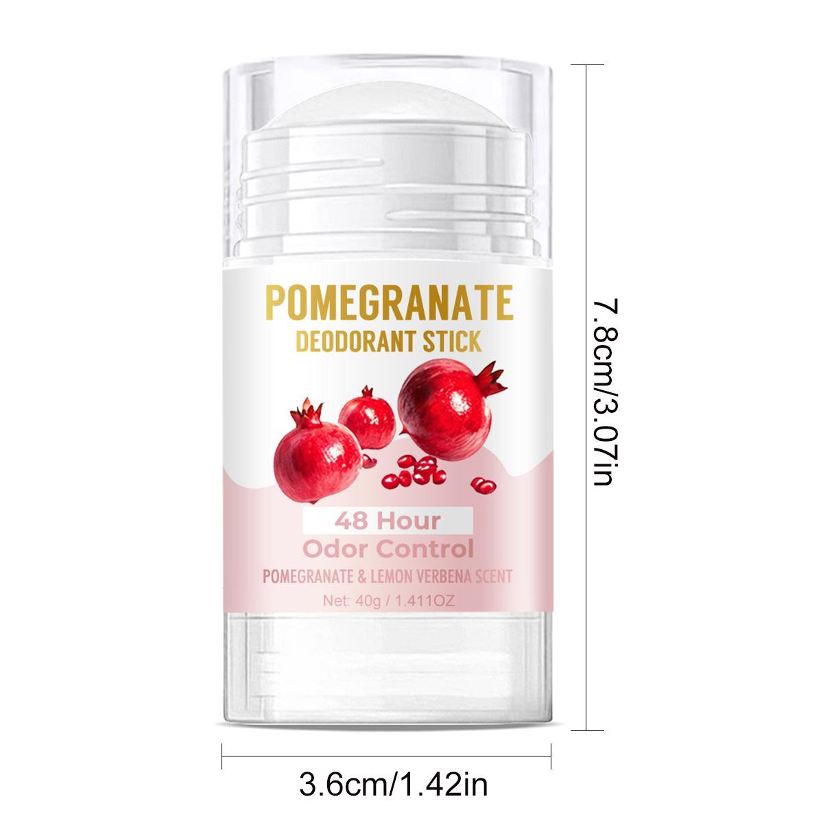 Дезодорирующий стик-выкрутка с гранатом, антиперспирант, освежающий и предотвращающий неприятные запахи. 40g
Дезодорирующий стик-выкрутка с гранатом, антиперспирант, освежающий и предотвращающий неприятные запахи. 40g