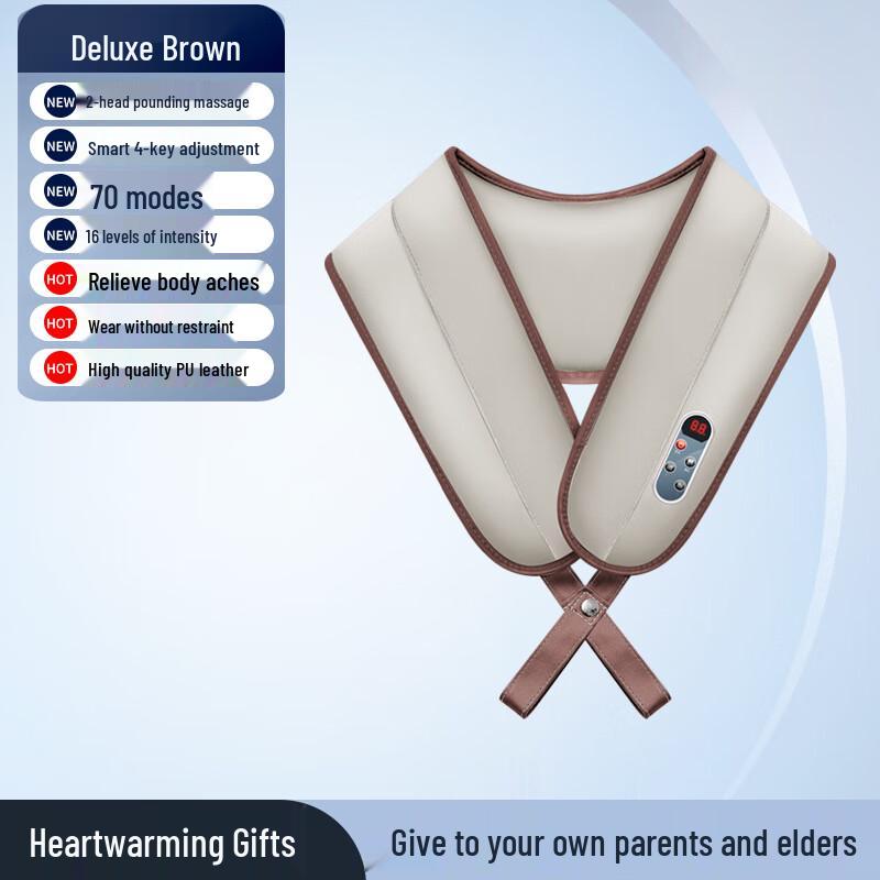 Xiao Mo Shi Neck and Shoulder Kneading Massager Shawl
Xiao Mo Shi Neck and Shoulder Kneading Massager Shawl