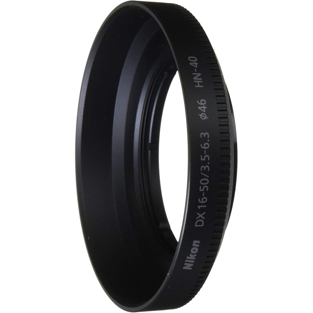 Nikon Nejikomi Hood HN-40 for NIKKOR Z DX 16-50mm f/3.5-6.3 VR
Nikon Nejikomi Hood HN-40 for NIKKOR Z DX 16-50mm f/3.5-6.3 VR