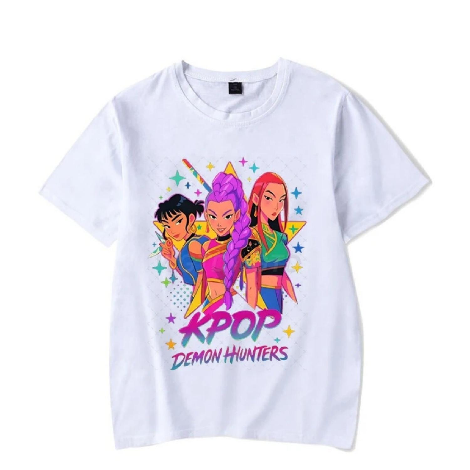 Anime Fashion KPop Demon Hunters Summer Tops Rumi T-Shirt for Men Women Perfect Gift for Fans New Korean Ulzzang T-shirts Tops XXXXXL білий
Anime Fashion KPop Demon Hunters Summer Tops Rumi T-Shirt for Men Women Perfect Gift for Fans New Korean Ulzzang T-shirts Tops XXXXXL білий