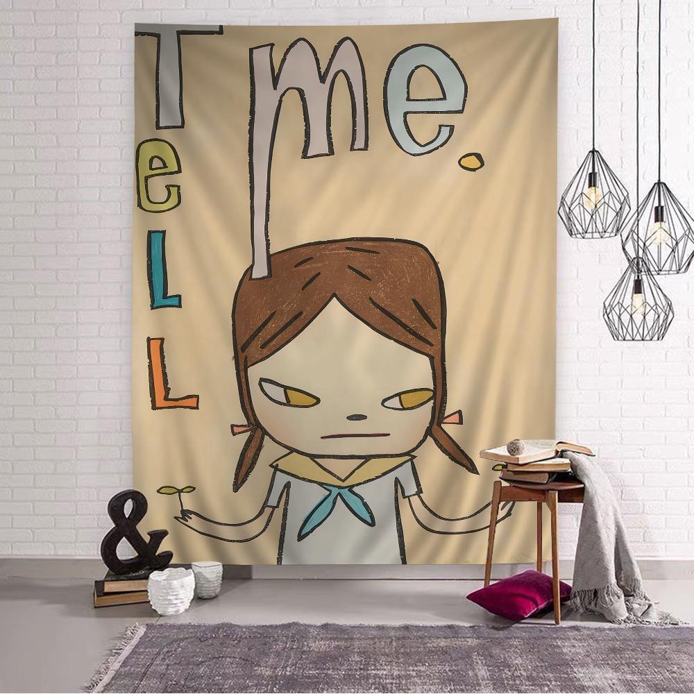YYoshitomo Nara Colorful Tapestry Wall Hanging Hanging Tarot Hippie Wall Rugs Dorm Wall Art Decor 74x94cm(29x37in)
YYoshitomo Nara Colorful Tapestry Wall Hanging Hanging Tarot Hippie Wall Rugs Dorm Wall Art Decor 74x94cm(29x37in)