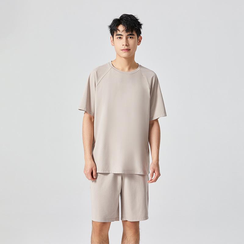 Мужской однотонный свободный пижамный комплект с длинным рукавом - Весенне-летний повседневный домашний костюм с круглым вырезом XXXL
Мужской однотонный свободный пижамный комплект с длинным рукавом - Весенне-летний повседневный домашний костюм с круглым вырезом XXXL